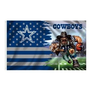 Dallas Cowboys 3x5 standard size flag.